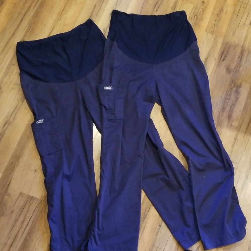 Maternity Cherokee Navy Scrub Pants